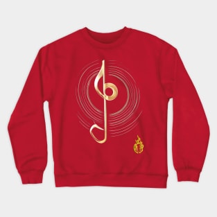 Music Note Crewneck Sweatshirt